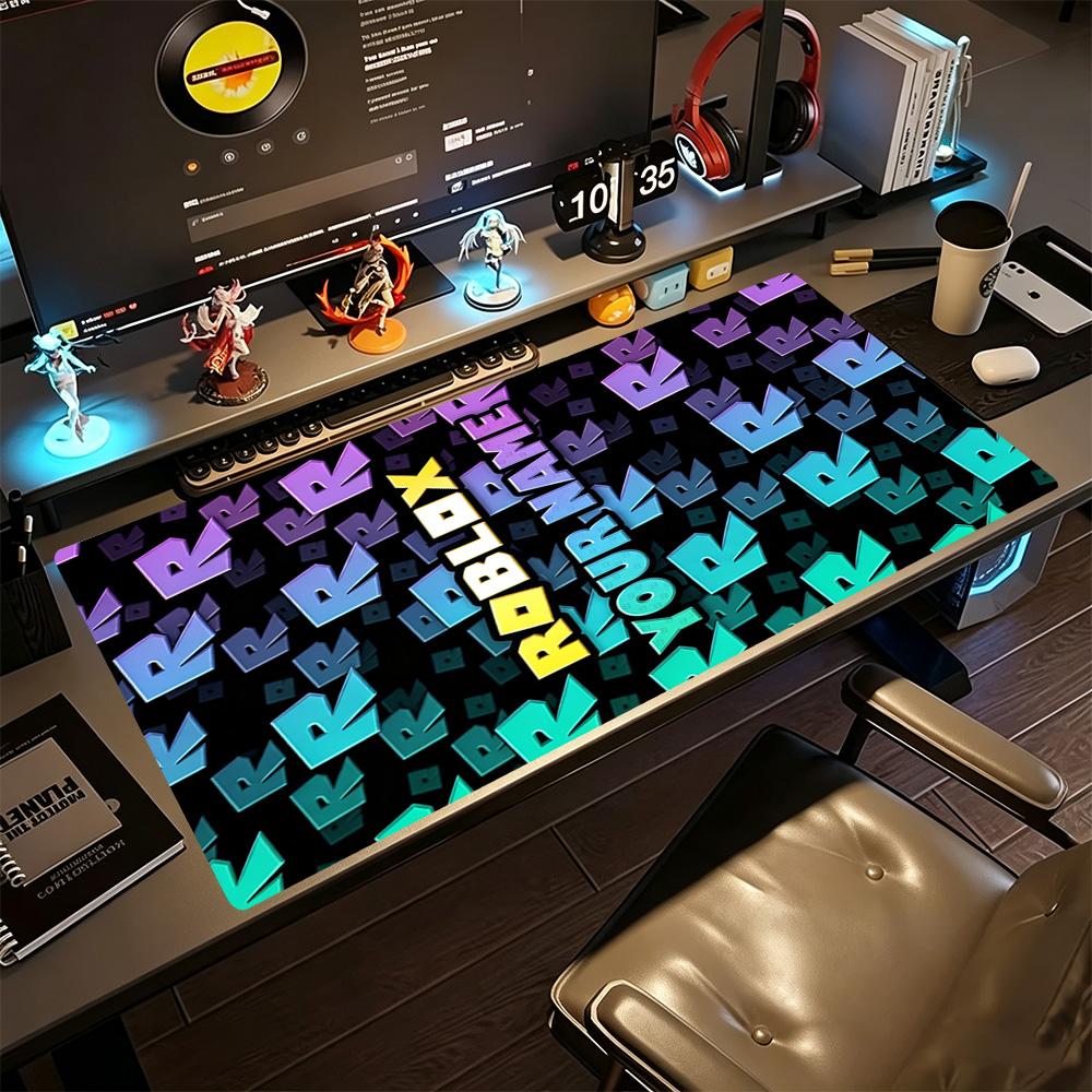 Roblox Customize Your Name Mouse Pad Gamer Mousepad Office Mouse Mats Non-Slip Rubber Bottom Suitable for Office Gaming PC Laptop
