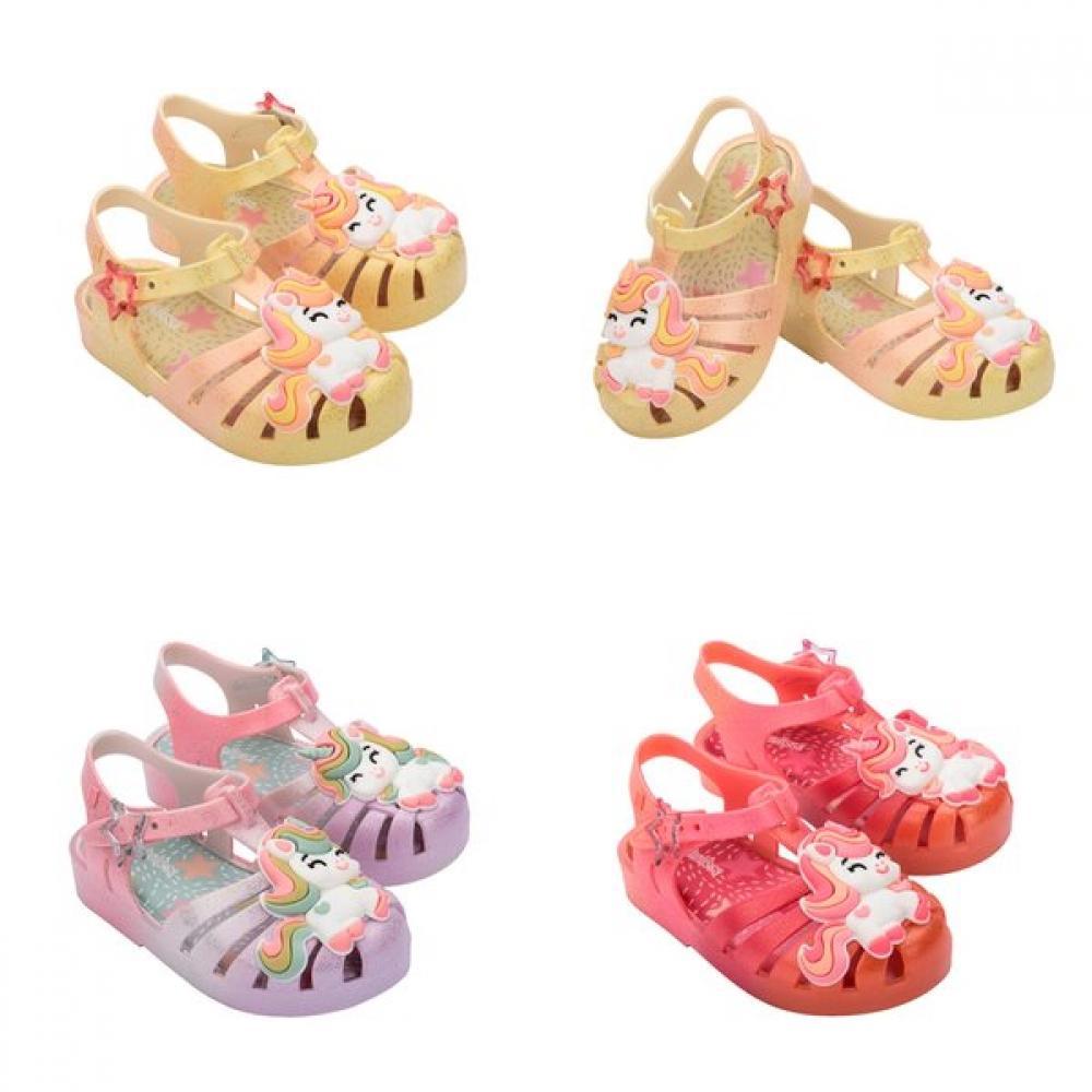 Mini Melissa Toebox Possession Uni Baby Jelly Shoes Sandals Mskcg2tspu11