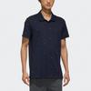 Adidas Polo Shirts Men's Navy Blue Polo Collar Moderate Straight Fit DY8707
