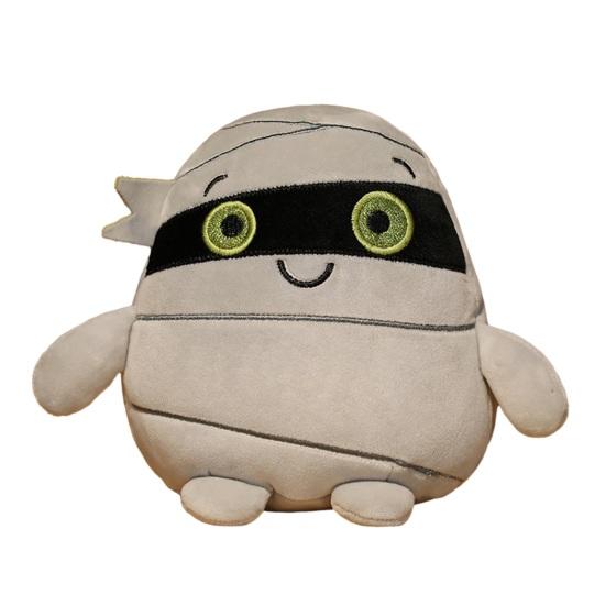 Забавные Хэллоуинские монстры, игрушка-зомби, мультяшная тыква, череп, мягкая летучая мышь, кукла ужасов, плюшевая игрушка, украшение для Хэллоуина