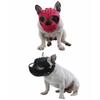 Adjustable Short Snout Anti Barking Face Mesh Biting Chewing Pet Dog Muzzle French Bulldog