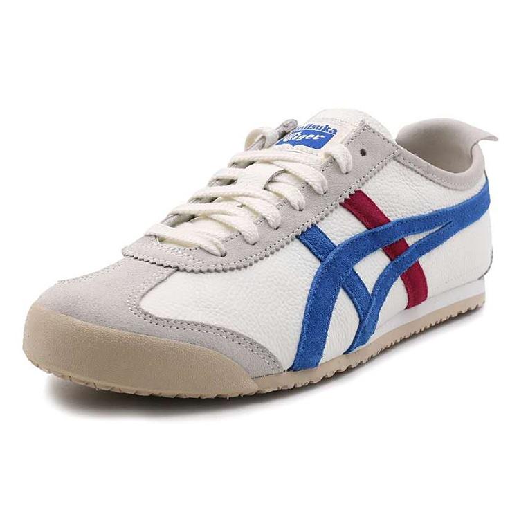 ONITSUKA TIGER Mexico 66 Vintage 'Белый Прямоугольный Синий' Мужские 1183B391-100