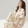 Милые пижамы Melody женские японский милый мультяшный стиль одежда для дома омолаживающий кардиган для девочек комплект с коротким рукавом