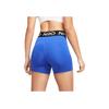 Nike Letter Print Slim Fit Logo Sports Shorts Women Shorts Blue CZ9831-481