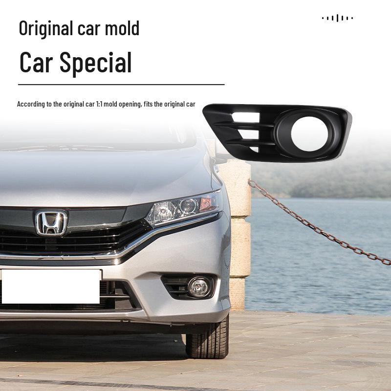 Honda Greiz 15-18 Front Bumper Fog Light Frame Cover Grille Trim