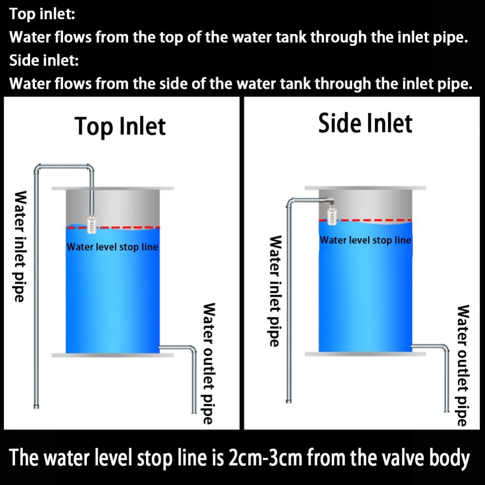 Automatic Stainless Steel For Water Level Control Float Valve Suitable for Various For Water Storage Applications