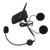 Мотоциклетная Bluetooth-гарнитура для внутренней связи Handsfree Водонепроницаемый шлем 1200 м Беспроводная связь в режиме реального времени