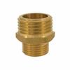 Reduced Brass Fitting, Double Threaded Nipple