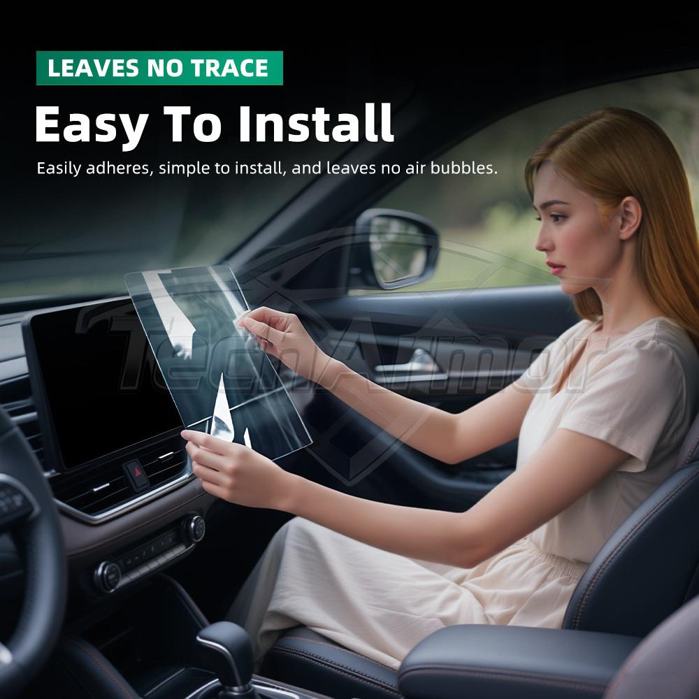 Tempered Glass Screen Protector for Mercedes-Benz E-Class W214 2024-2025 GPS Navigation Dashboard Display Cover