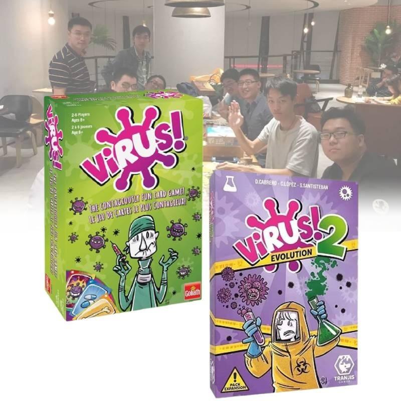 Яркая карточная игра про вирусную инфекцию для семейного веселья и развлекательных посиделок