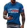 Men's Printed Short Sleeve T-Shirt Men's Loose Casual Short Sleeve Top