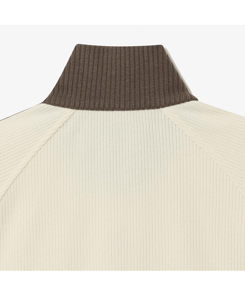 Fila 1911 Women'S Knit Track Zip-Up Cream