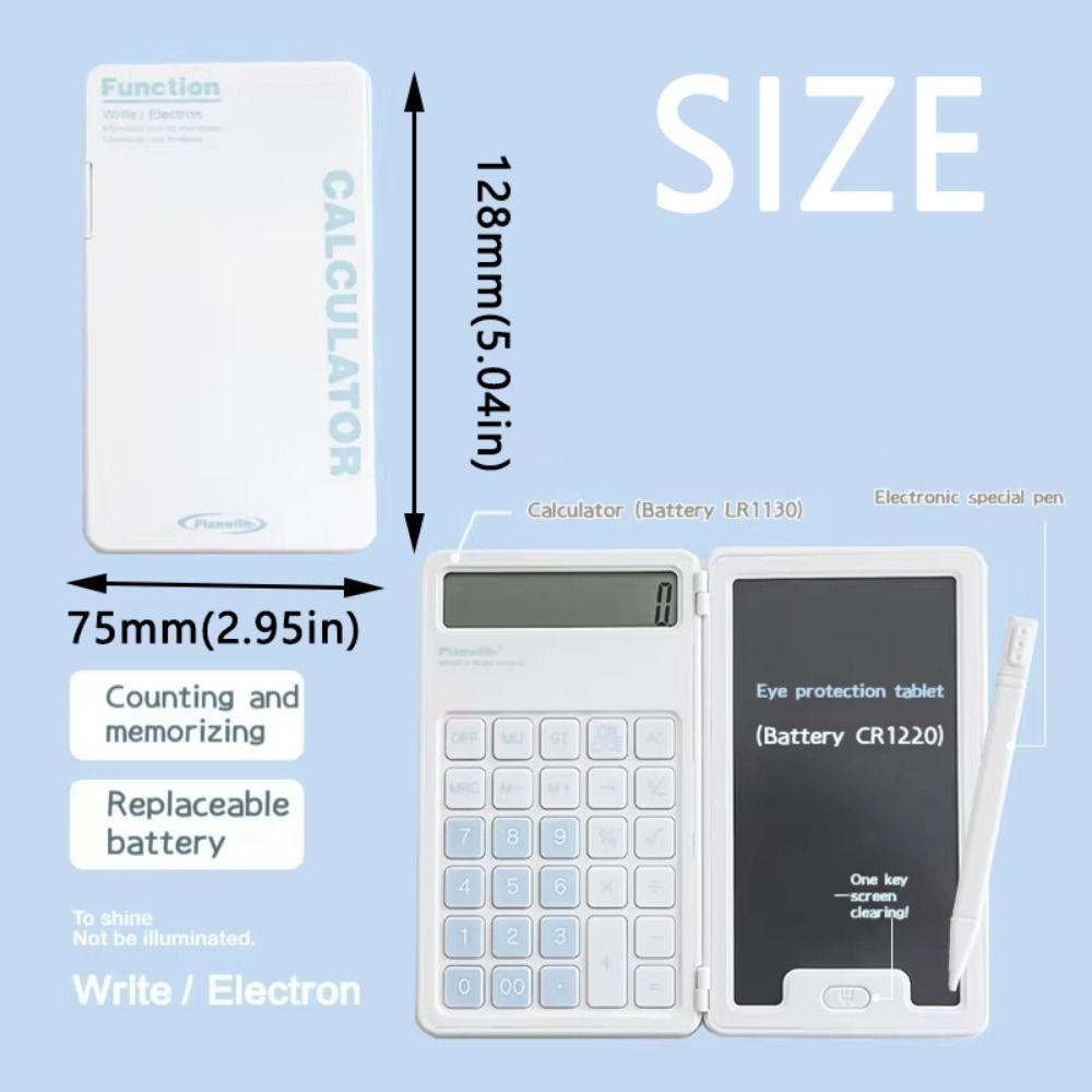 LCD Display Mini Finance Calculator Cute Student Calculator  Financial Accounting