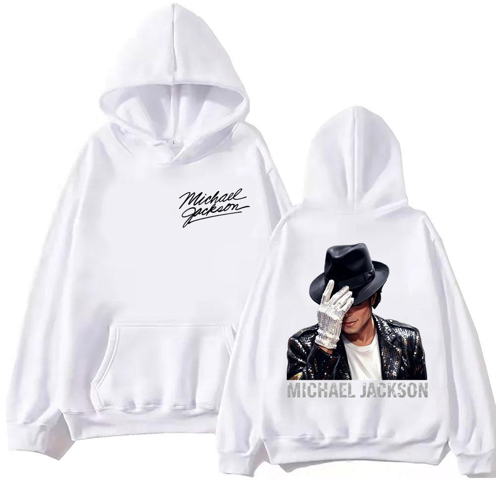 Limited Michajackson Classics Hoodie Men Women Fashion Punk Rock Pullovers High Quality Fleece Long Sleeve Hooded Sweatshirts