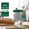 Портативная стеклянная бутылка для воды с соломинкой Changqi