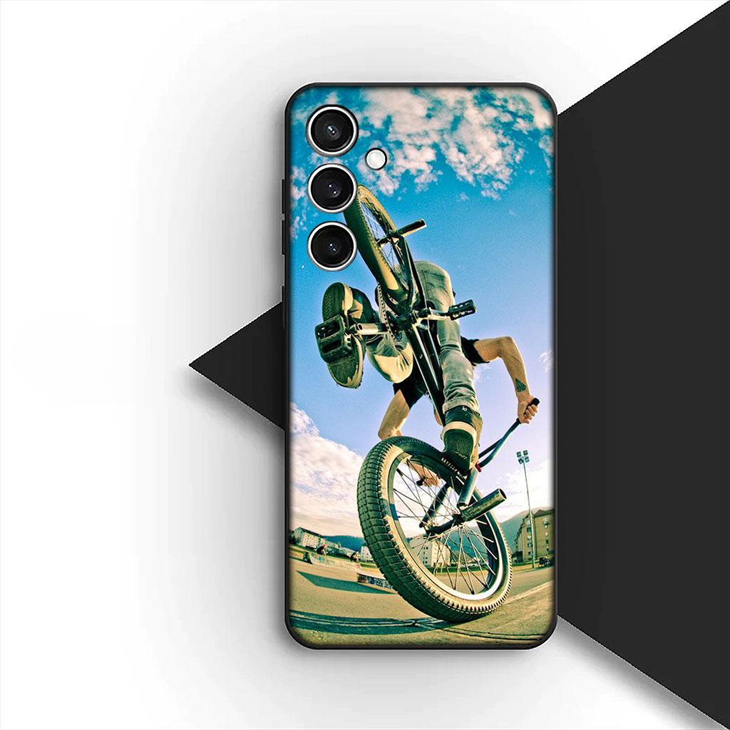 Mountain Bike Cycling art Silicone Phone Cover for Xiaomi Redmi 15 15C A4 A5 9A 9C NFC Note 9 8 9T 8T Soft Case