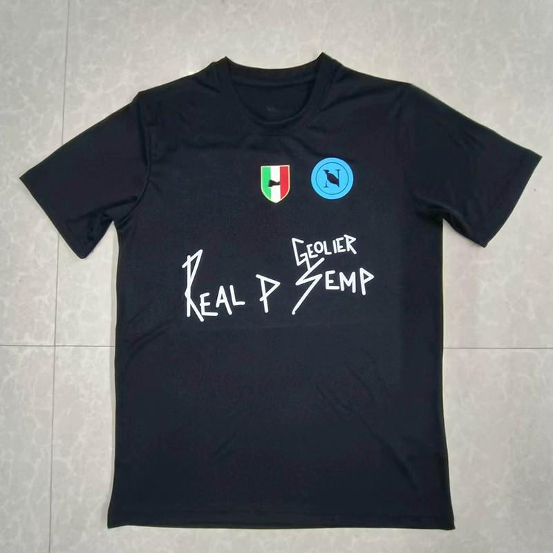 Napoli 2023-24 Home Away Goalkeeper Edition Champion Commemorative Soccer Jersey Cotton