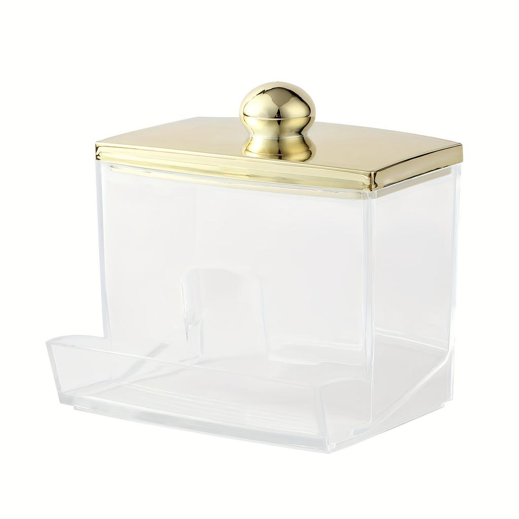 Диспенсеры для ватных палочек, Органайзер для ванной комнаты для ватных шариков/круглых дисков/зубной нити/резинок для волос, Канистра-органайзер для туалетного столика, Бутылка-диспенсер