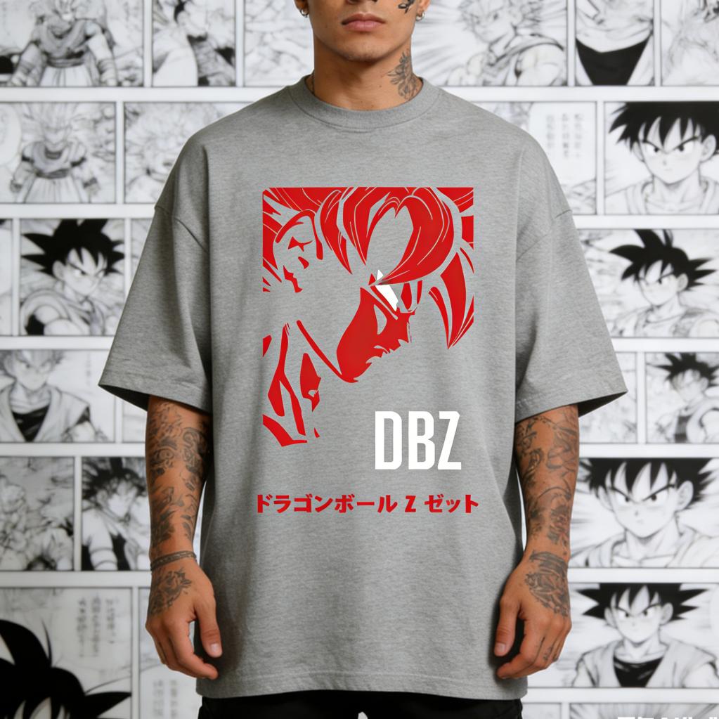 Dragon Ball Z Vintage Anime DBZ Printed Tshirt Mens and Womens Tshirt Mens Top Sports Tshirt Mens Tshirt Summer Tee 2026