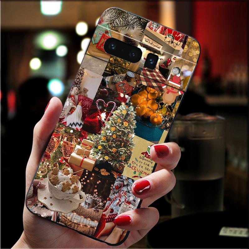 Phone Case For Google Pixel 10 9 Pro XL 10 9A 8 7 6 Pro Pixel 8A 7A 6A Pixel 8 7 6 5 Christmas Art