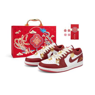 Кроссовки Air Jordan 1 Low Red FJ3465-160 Женские(Team18-SBOX)