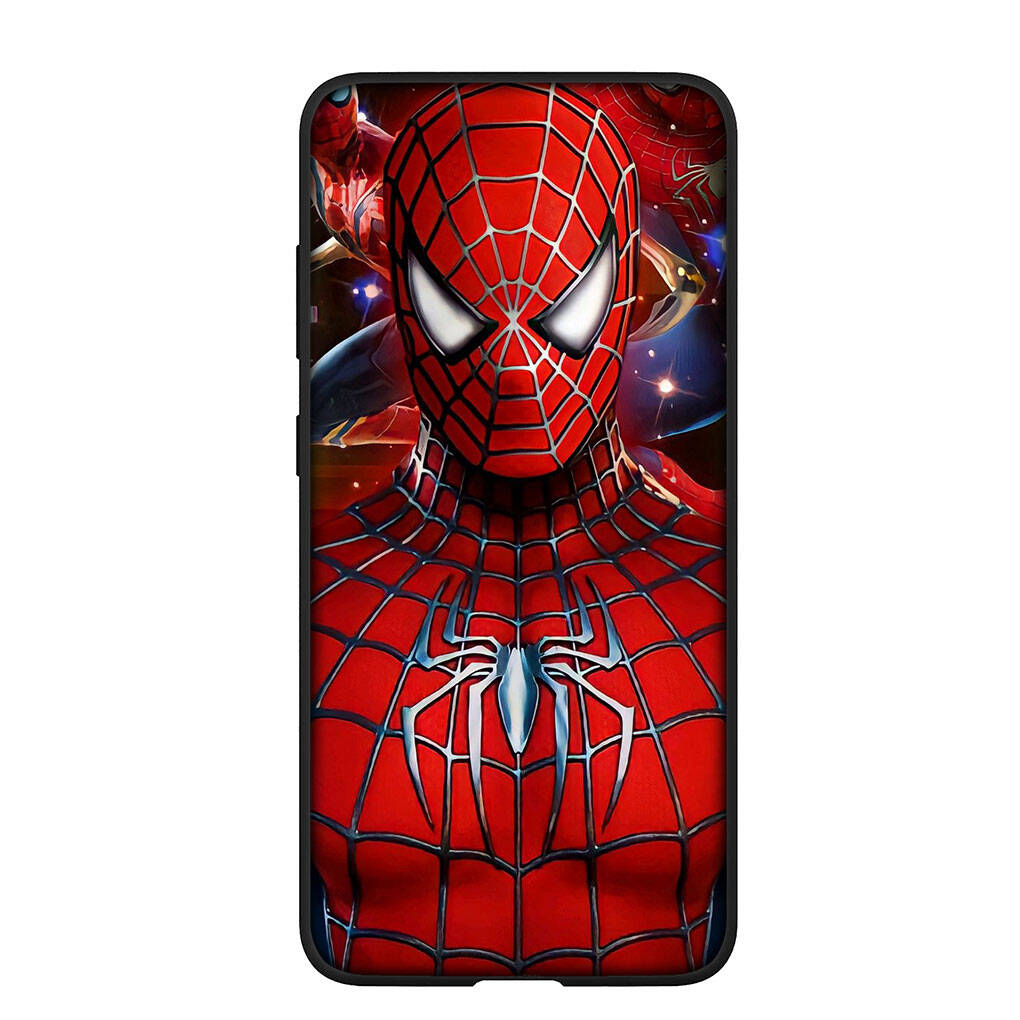 Phone Case for iPhone 17 16 15 Xiaomi Poco F8 F7 X7 X6 M8 C85 C75 C71 Redmi Note 14 13 12 11 Pro Max A4 14C 13C 15C Spider Man Marvel Spiderman Cover