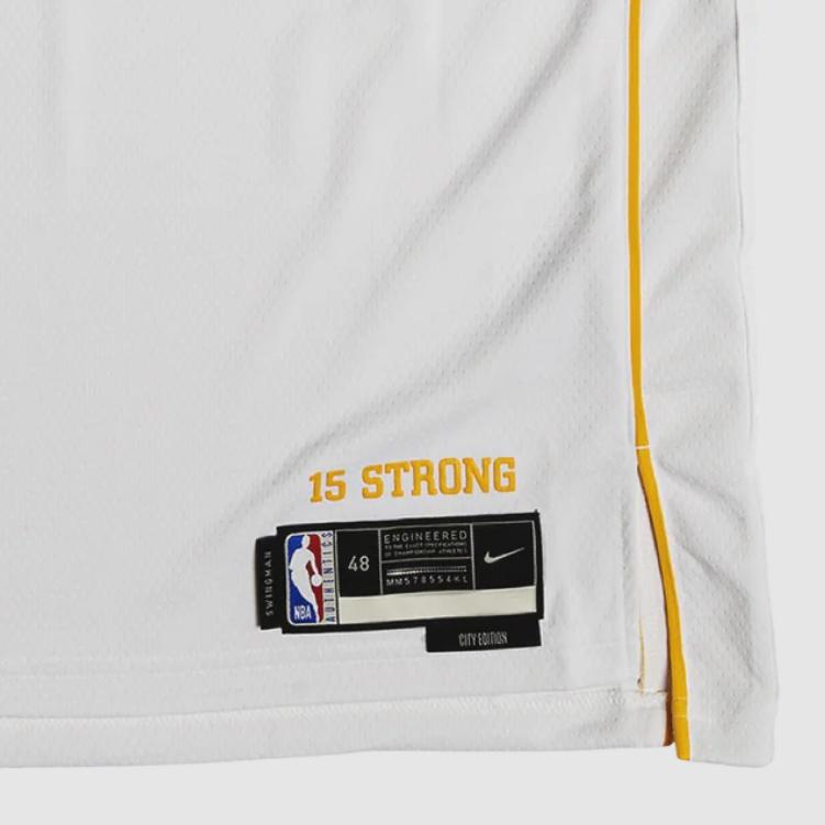 Nike Печать логотипа с буквами Miami Heat City Basketball Jersey Player Edition Jimmy Butler 22 Мужская майка белая DQ0200-100