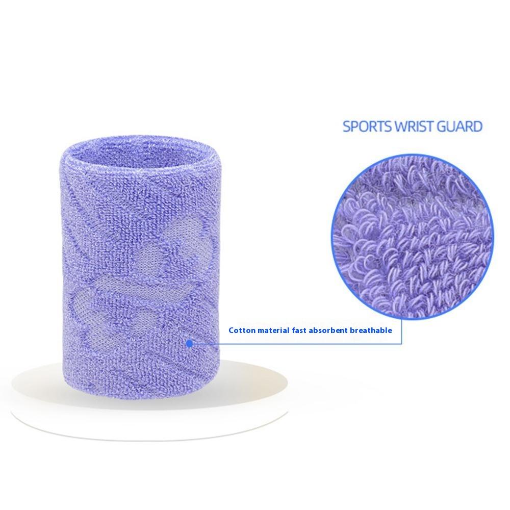 1Pc Breathable Sports Wristband for Outdoor Running Fitness Sweat Band Wrist Guard