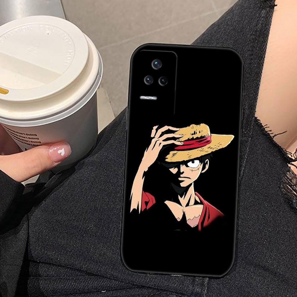 Чехол для телефона с логотипом шляпы Луффи из One Piece для Redmi K60 K40 K30 15 15C 14C 13C 12C 12 10 10C 9T 9C 9A 9 8 8A A1 A2 A3 Pro Plus