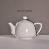 White Ceramic Teapot Tea Pot Ceramic Kung Fu Tea Sets 250ml