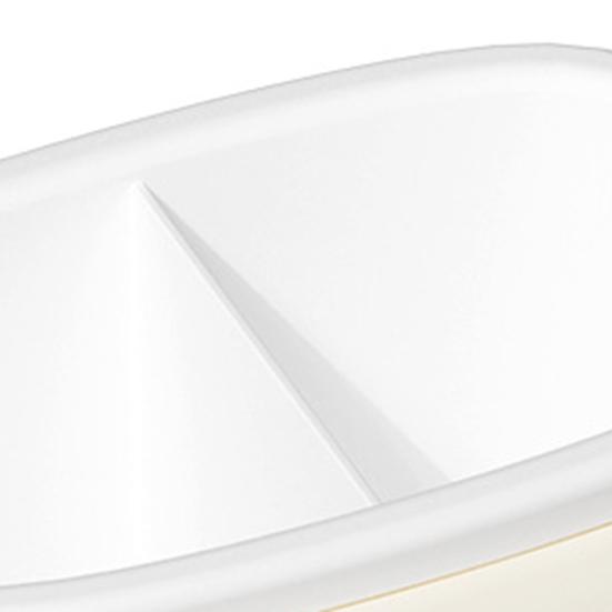 Toothpick Dispenser Pen Holder Cartoon Design Multifunction 2 Grids Covered Tooth Pick Holder Desktop Storage Box