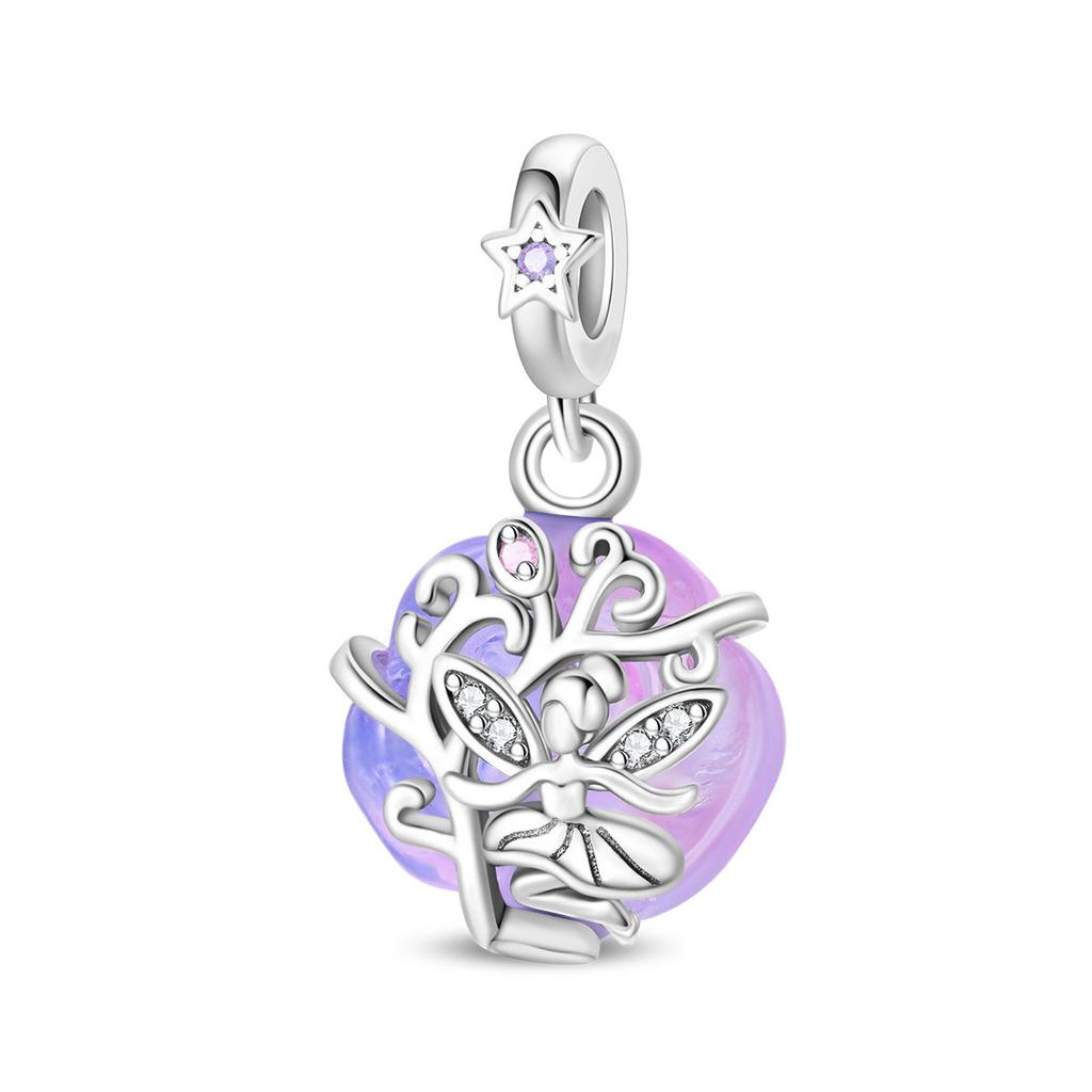 2026 Family Relatives Valentine's Day Charm Beaded Pendant DIY Jewelry Bracelet Necklace Accessories 925 Silver