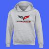 Толстовка-Повседневная Толстовка-Пуловер Автомобиль Corvette Racing