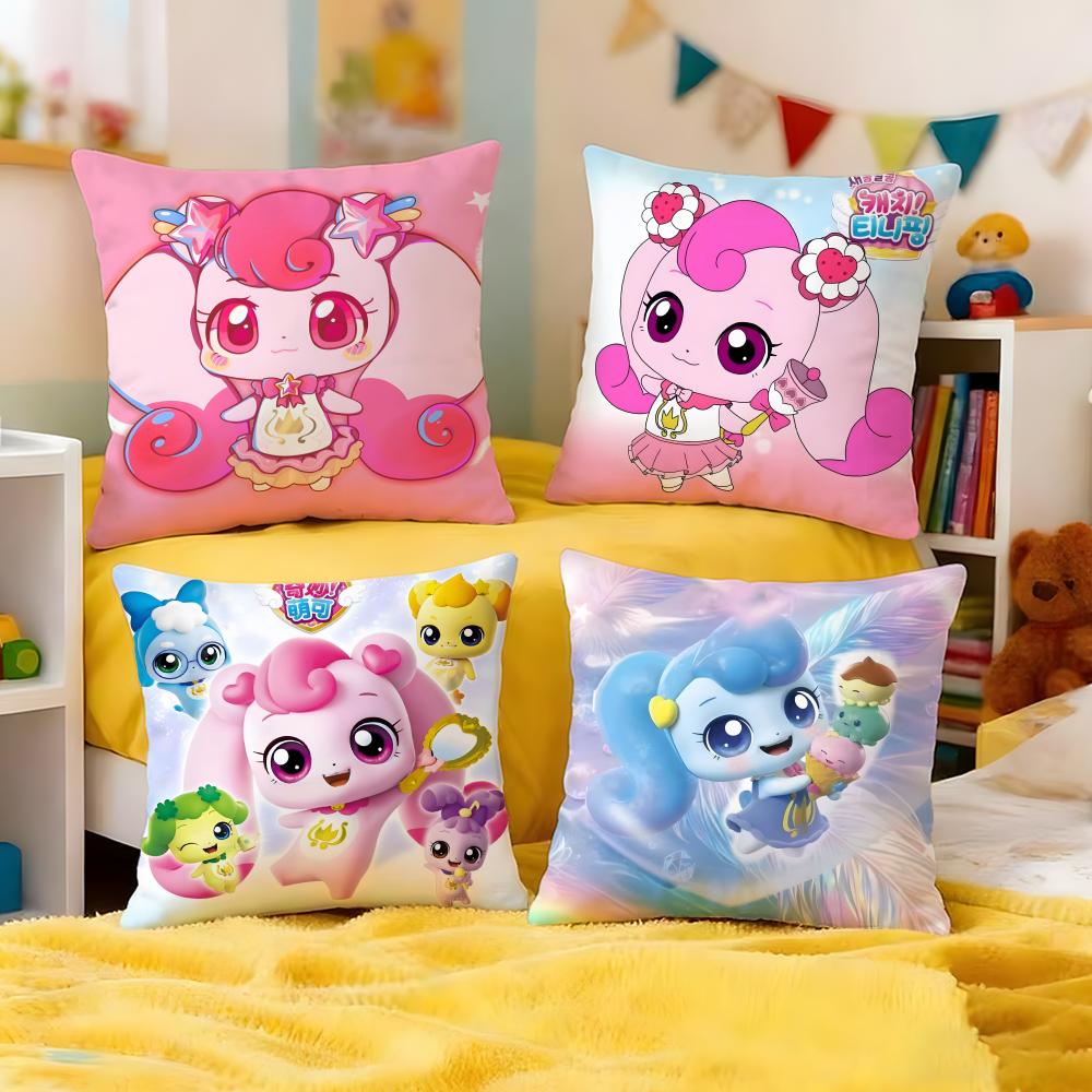Cute WWonderful MokoO Cushion Cover Premium Soft Pillowcase SkinFriendly Breathable MultiPurpose for Home Office Travel