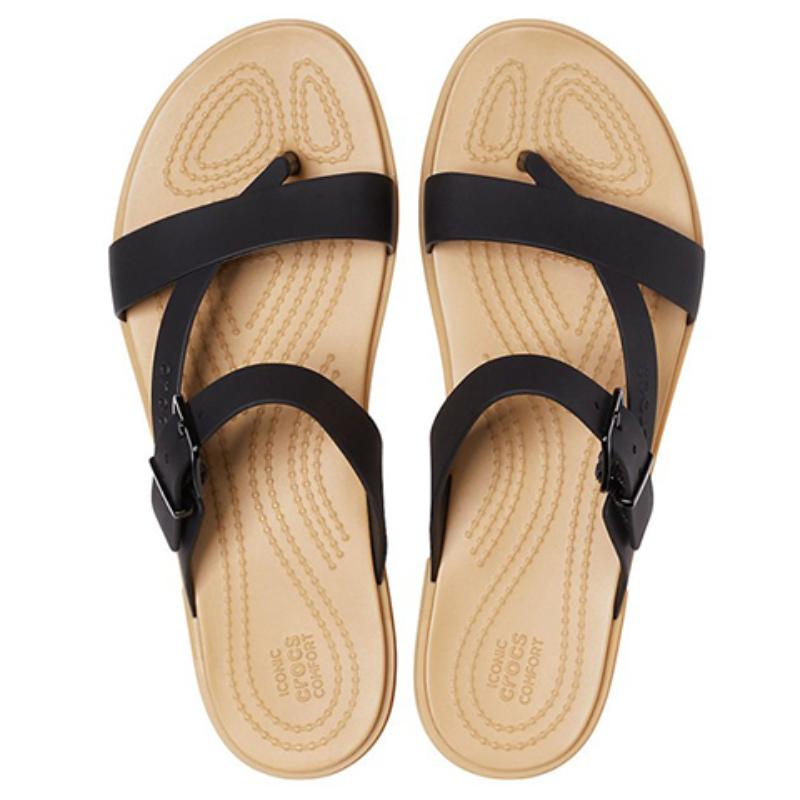 Crocs Минималистичные Уютные Спортивные Тапочки Черные Коричневые Женские