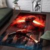 1pc Spider-Man Pattern Area Rug Soft Flannel Floor Mat for Living Room,Office,Bedroom and Carpet,Sofa Coffee Table Floor Mat