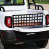 Прочная сетка для заднего борта 60 дюймов X 18 дюймов Сетка для заднего борта Расширитель кузова грузовика Задний борт Сменная сетка для F-450
