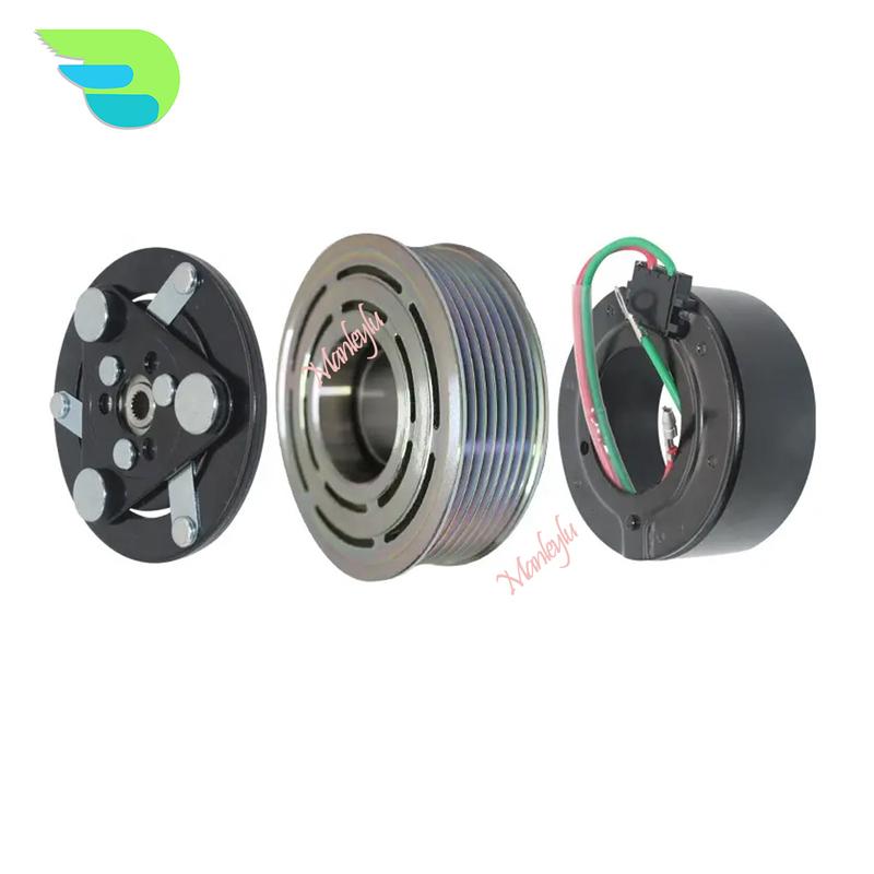Шкив муфты компрессора кондиционера A/C TRSE09 для Honda CR-V CRV Mk III RE 2.4 38810-RZY-A01 38810RZYA01 38810RWCA02