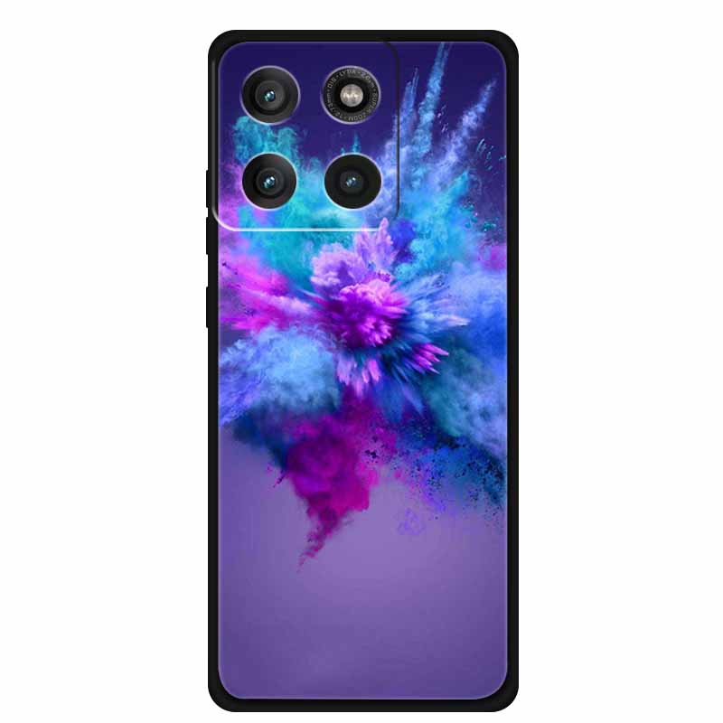 Силиконовый TPU чехол для Motorola Edge 60 Pro Защитный мягкий чехол Технологичный стиль Coque для Moto Edge60 Pro Capa Новый Ударопрочный Fundas