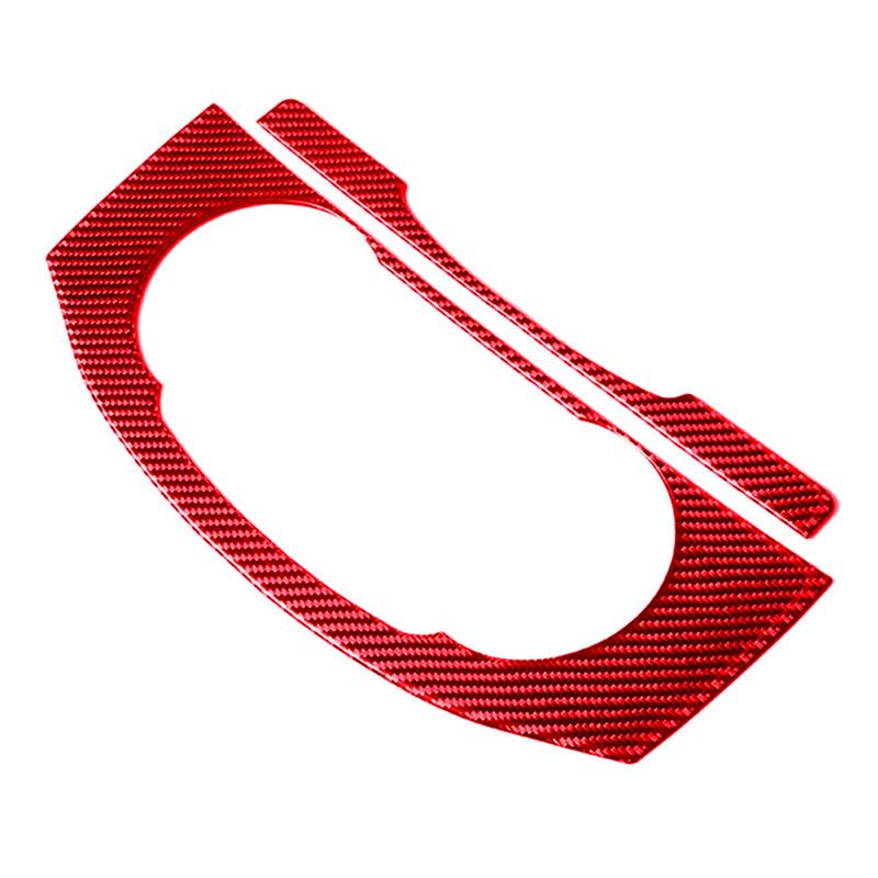 Автомобильные аксессуары для Volkswagen VW Golf 7 GTI MK7 2014-стайлинг автомобиля, внутренние красные наклейки из углеродного волокна