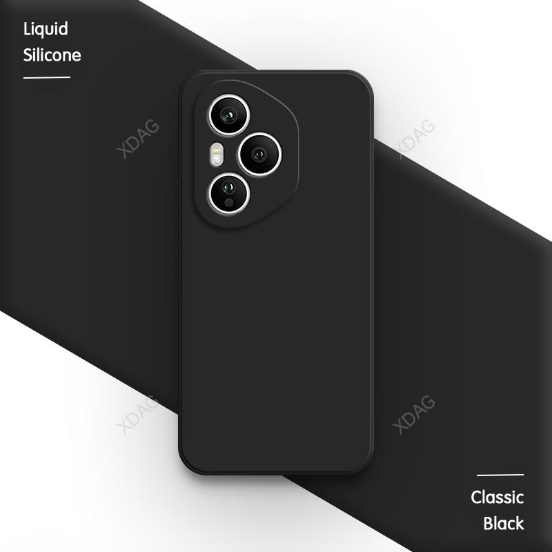 Оригинальный мягкий чехол для телефона Honor 400 Pro Lite 400Pro 400Lite 5G China Global Funda Конфетный Двойной слой Жидкий силикон Задняя крышка