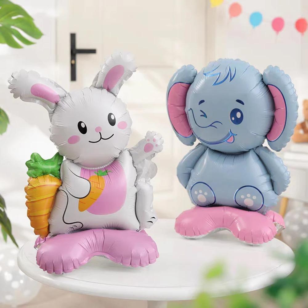 3D Animal Foil Balloons Cartoon Jungle Wild Animal Party Supplies  Kids Gift