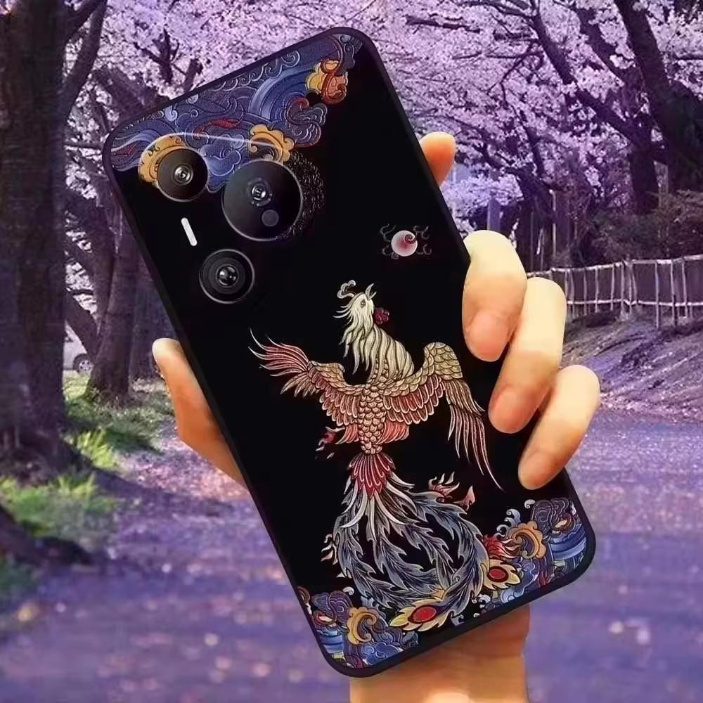Чехол для Sony Xperia XZ2 / XZ2 Compact / XZ2 Premium, силиконовый чехол с 3D-рельефом цветов для Sony Xperia XZ2 Premium, мягкий