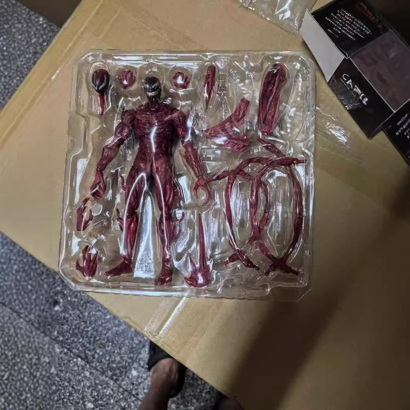 Веном SHF Экшен Карта Игрушка Убийство Модель Статуэтка Украшения Рождественская Коллекция Подарки Друзьям Детям Взрослым Подарок на День Рождения Ребенка