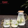 Кувшин для воды Jingbeier большой вместимости из высокотермостойкого стекла