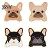 Easy Disassemble Brooch Pin Dog Head Design Enamel