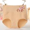 Women's Panties Embroidered Panties High Waist Underwear