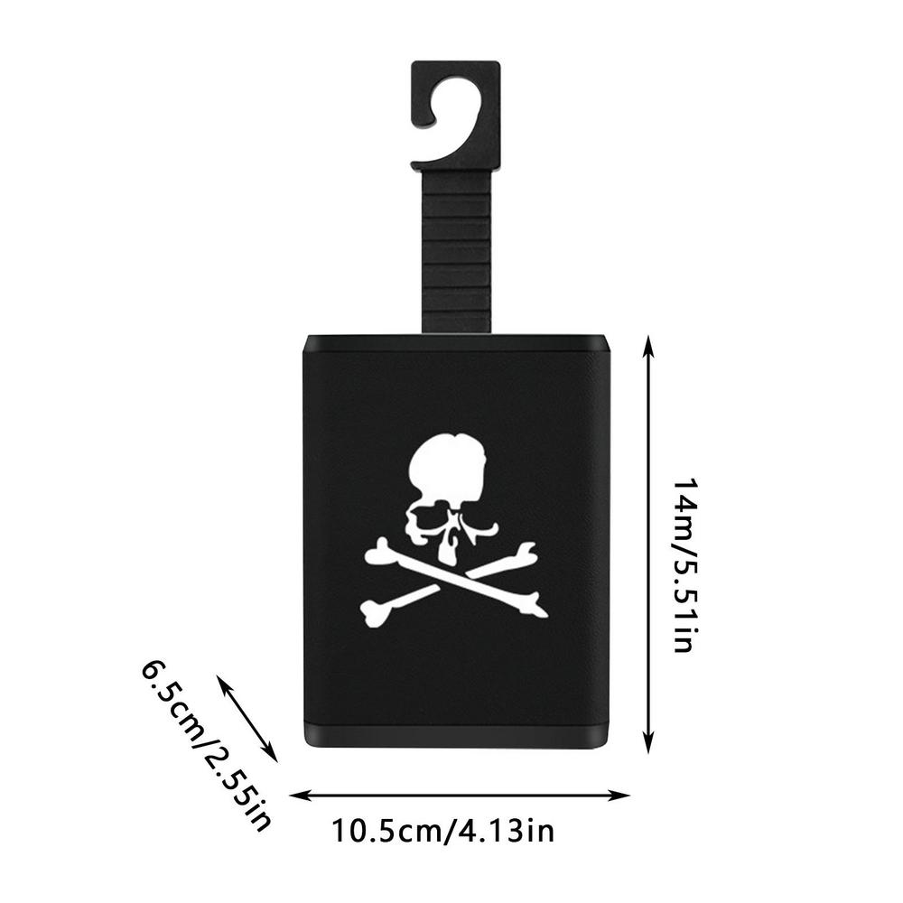 New Car Seat Trash Can Car Seat Back Garbage Bin Waterproof Automotive Mini Trash Can With Hook And Back Clip For Car Door