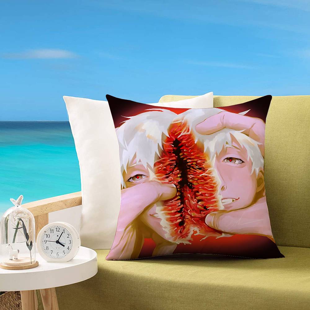 TThe Summer HHikaru Died Customizable Square Pillowcases Stylish And Soft Perfect For Beds Cars And Sofas
