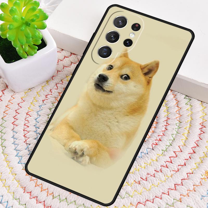 Смешной чехол для телефона с мемом про собаку Cheems Doge для Samsung Galaxy note 10 pro S26 Ultra S23 S24 FE S25 S21 S22 PLUS ударопрочный